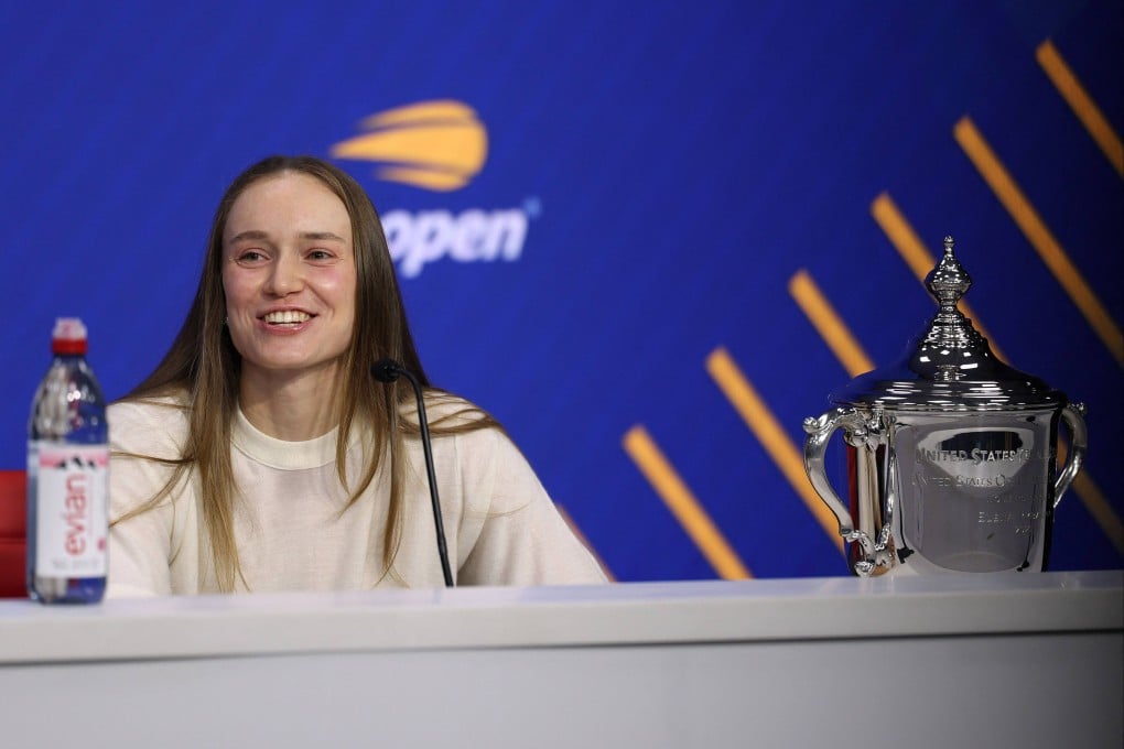 Elena Rybakina said things "didn't look that great" at the start of the US Open but things fell into place by the end. Photo: AFP