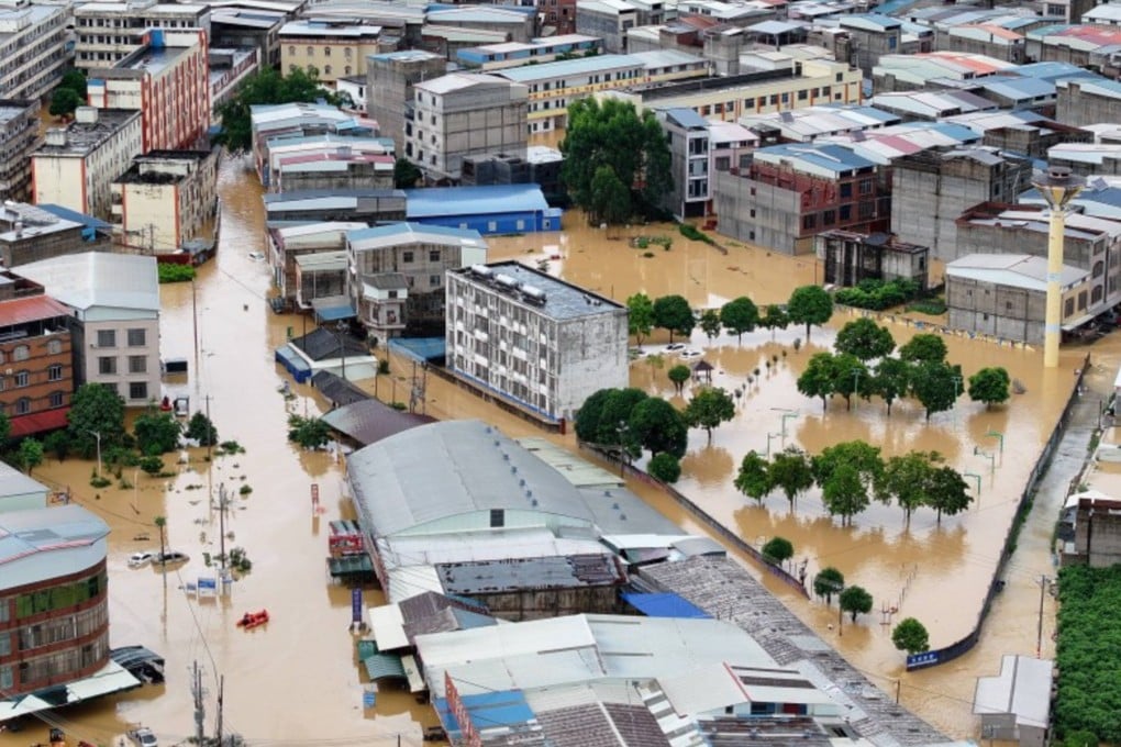 A Chinese influencer claimed to have donated 1 million yuan (US$150,000) for the Guangxi floods, but the Red Cross found only a one-yuan gift. Photo: Xinhua