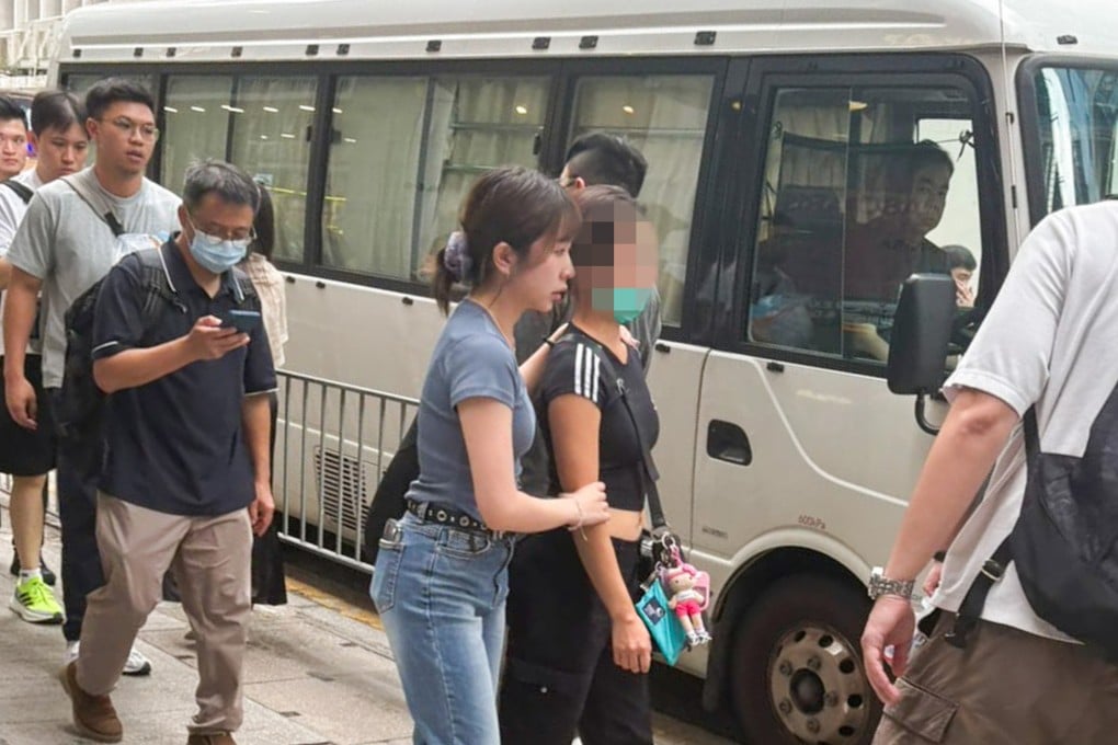 Immigration officers arrested a 33-year-old South Korean woman suspected of providing beauty services without a licence on September 8. Photo: Handout