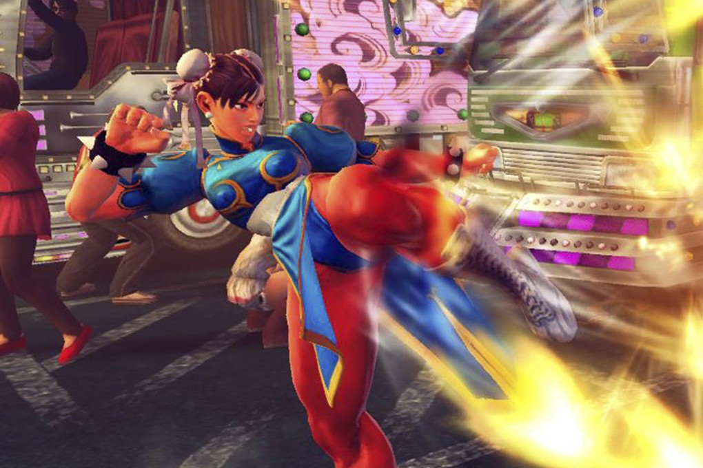 Chun-Li hits Sagat with her signature Lightning Kick in the 2014 video game Ultra Street Fighter IV. Canadian actress Callina Liang will play the Chinese martial artist in the upcoming Street Fighter movie, to be released in October.