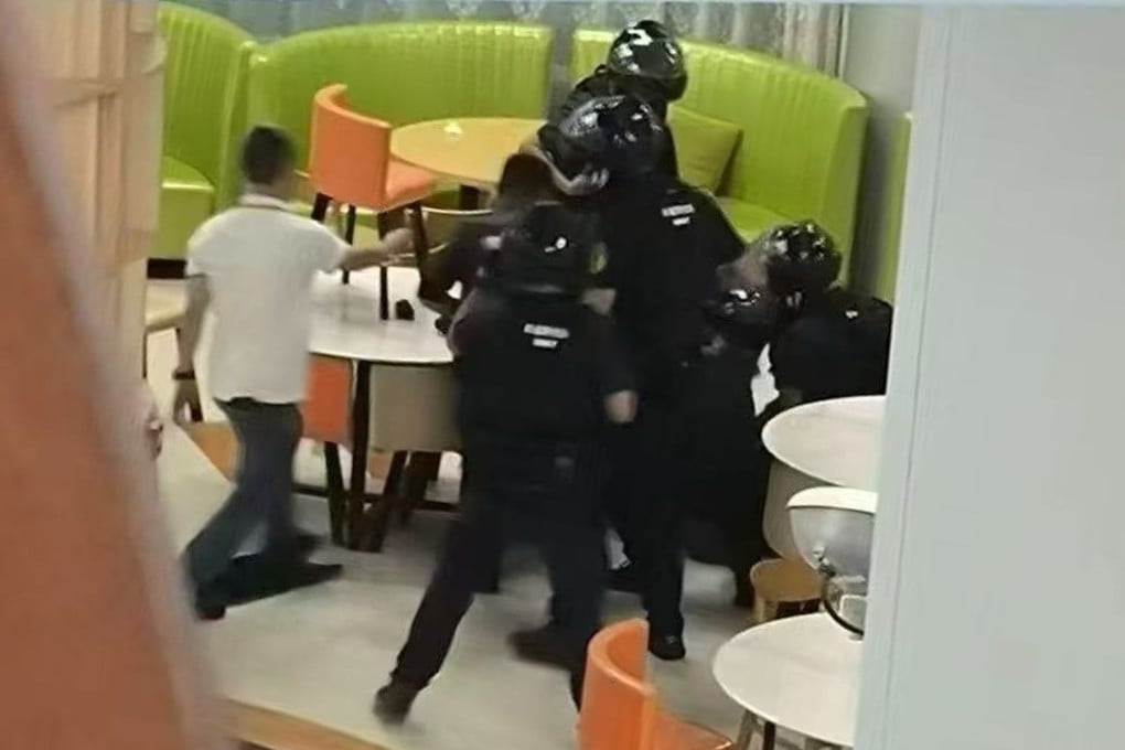 Police in Guangzhou issued a statement stating that a 35-year-old male suspect has been arrested. Photo: Handout