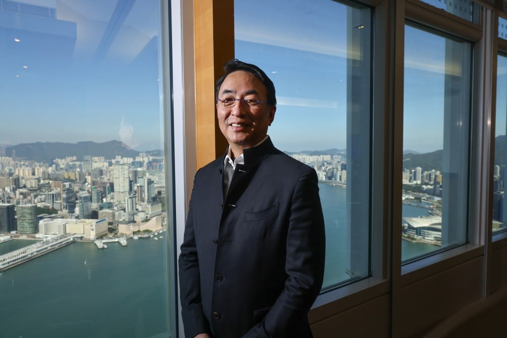 Peter Lee Ka-kit, the elder son of real estate tycoon and Henderson Land Development’s majority owner Lee Shau-kee, at his family office in IFC, Central, Hong Kong. Photo: Dickson Lee