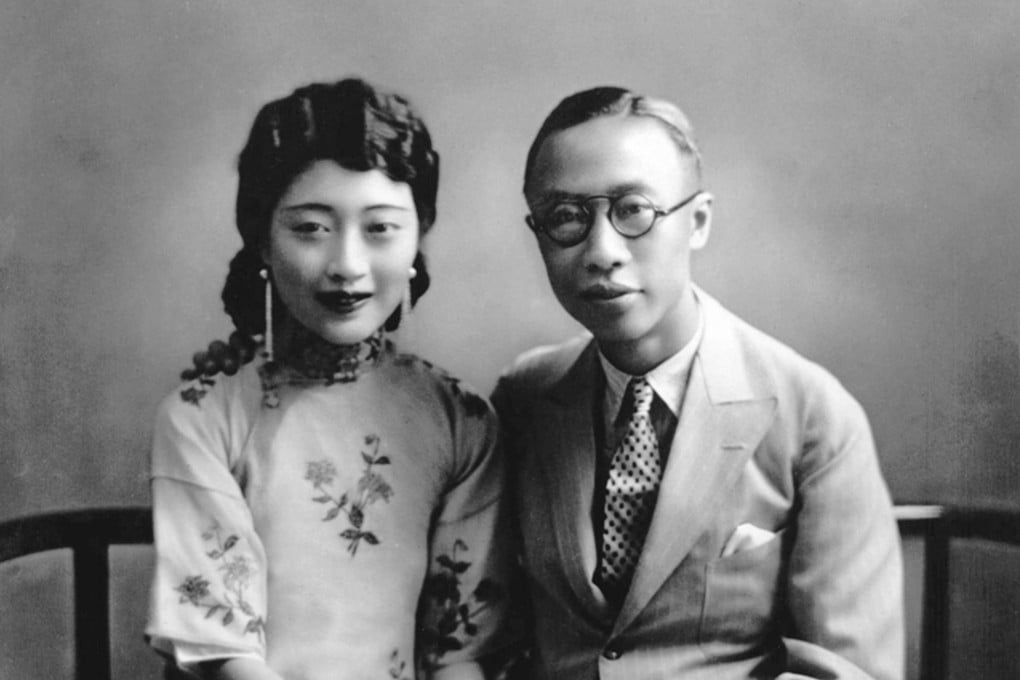 Wanrong and Puyi, in Tianjin, circa 1925. Photo: Getty Images