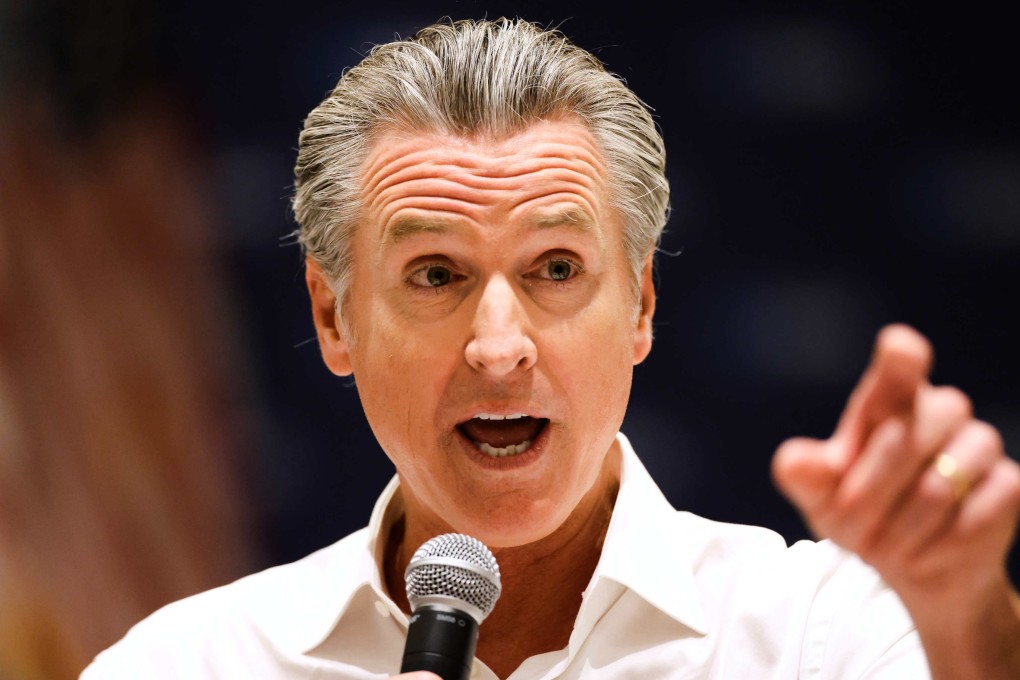 California Governor Gavin Newsom. Photo: AP