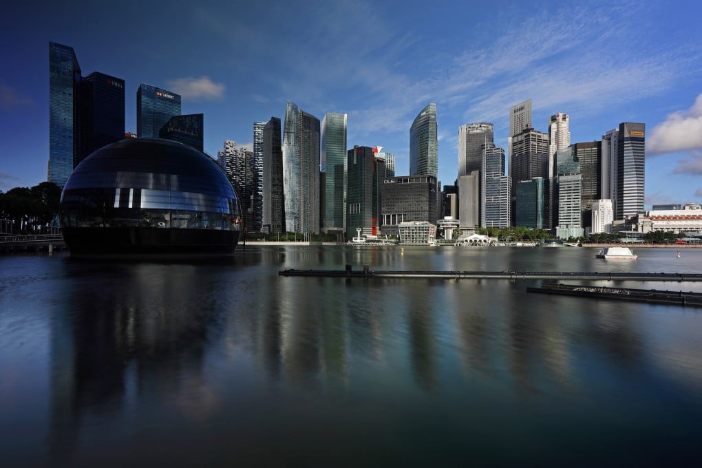 Singapore’s skyline. A daring robbery at a bungalow saw a Malaysian gang jailed for up to 12 years in the city state. Photo: NurPhoto via Getty Images