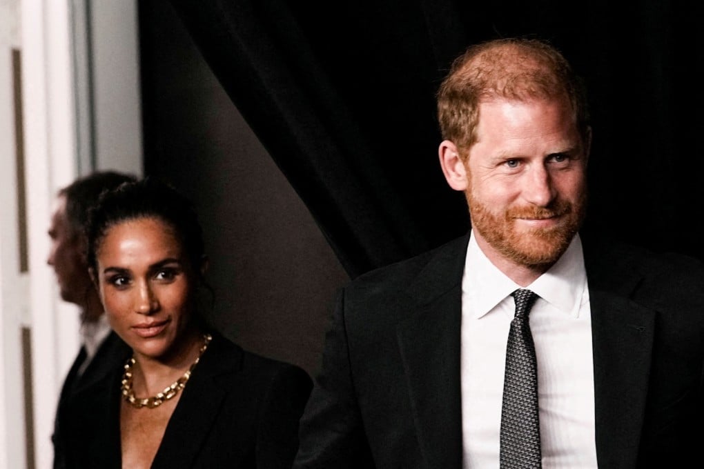 Britain’s Prince Harry and Meghan. Photo: Reuters