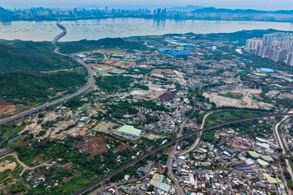 A view of the Hung Shui Kiu/Ha Tsuen New Development Area of the Northern Metropolis. Photo: Karma Lo