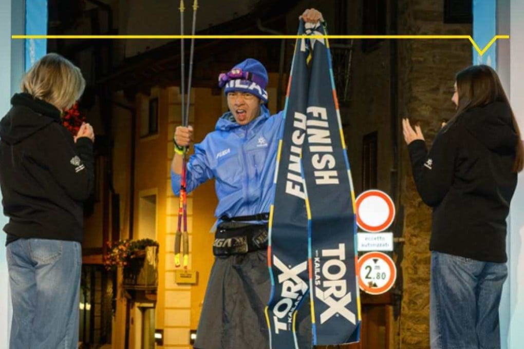 Zhao Jiaju's record run was remarkable in that he made his first checkpoint stop only after running for 35 hours and 42 minutes. Photo: TORX Facebook