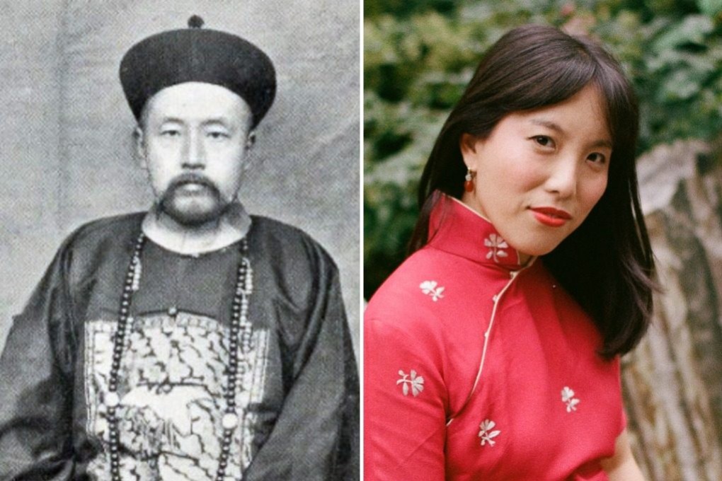 Chinese politician Duanfang (left) and his great-great-great-granddaughter E.L. Shen, a Chinese-American author whose new novel Foreigners follows three family members in different times who experience marginalisation in China and modern America. Photos: Wikipedia, Cassie Vu