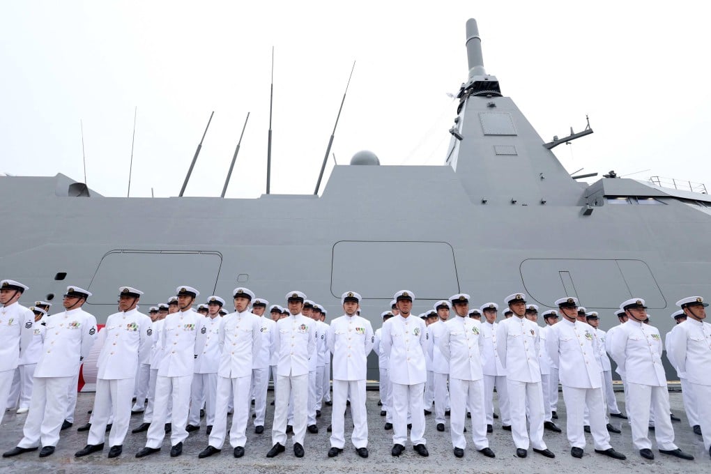 Chinese scholars at the Xiangshan Forum link Japan's defence budget in part to US expectations but they say "domestic conservative forces" and anti-China sentiment also play a part. Photo: AFP
