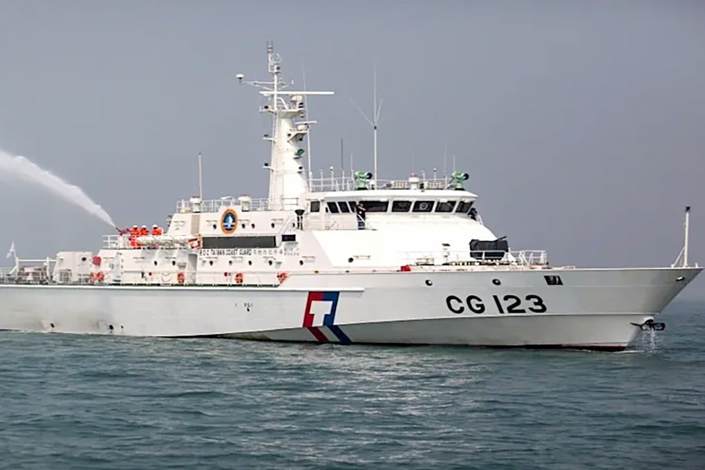 The Taiwanese coastguard’s Kinmen patrol vessel. Photo: cga.gov.tw