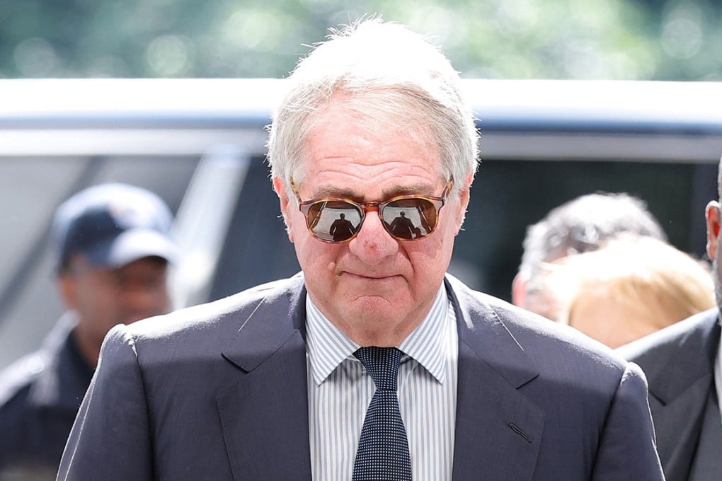 Leon Black arrives for a closed-door interview with the House Oversight Committee on Capitol Hill in Washington on June 26, 2026. Photo: TNS