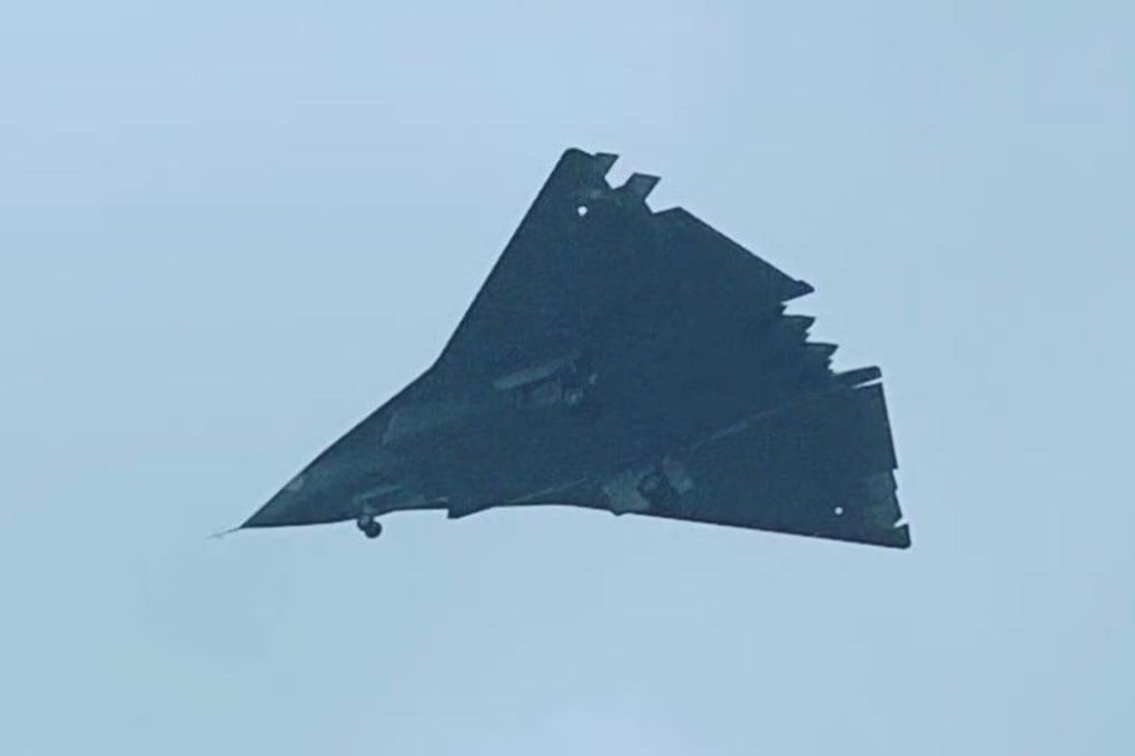 The J-36 is the unofficial name for a jet first seen flying over Chengdu in December 2024 and believed to be a sixth-generation fighter jet under development by Chengdu Aircraft Corporation. Photo: X/Rupprecht_A