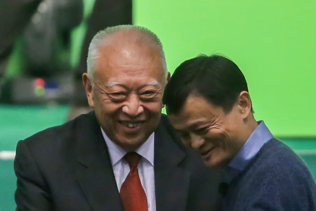Jack Ma (right) has shared his own tribute to the late Tung Chee-hwa. Photo: Sam Tsang
