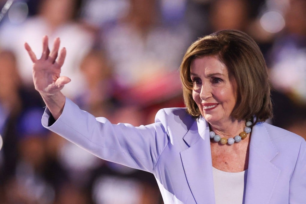 Former US House Speaker Nancy Pelosi says the Trump administration did not "speak up for human rights in China because of commercial interests". Photo: AFP