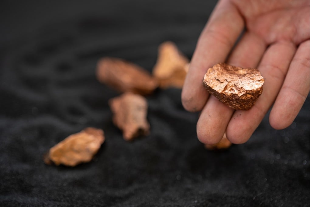 Tibet ranks first nationwide for identified resources of copper (pictured), chromium, antimony, salt-lake lithium and boron. Photo: Shutterstock Images