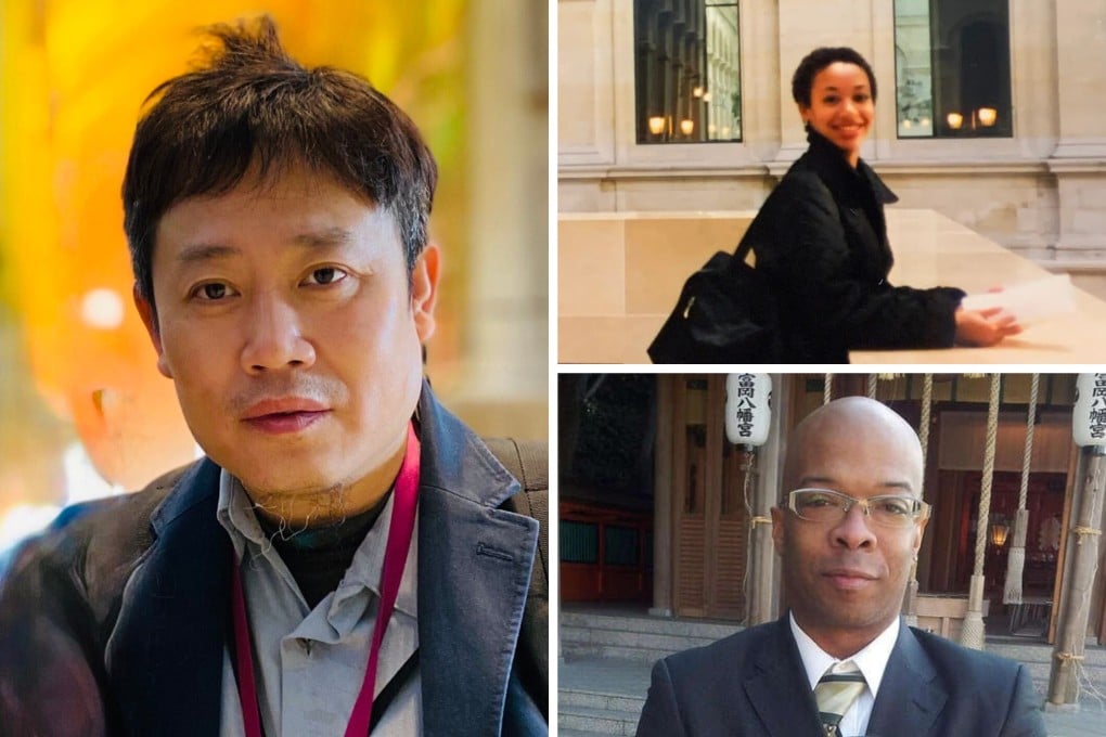 Clockwise from left: Chen Youlin, Dawn Michelle Hunt and Nelson Wells Jnr. All three are US citizens detained in China. Photos: Supplied