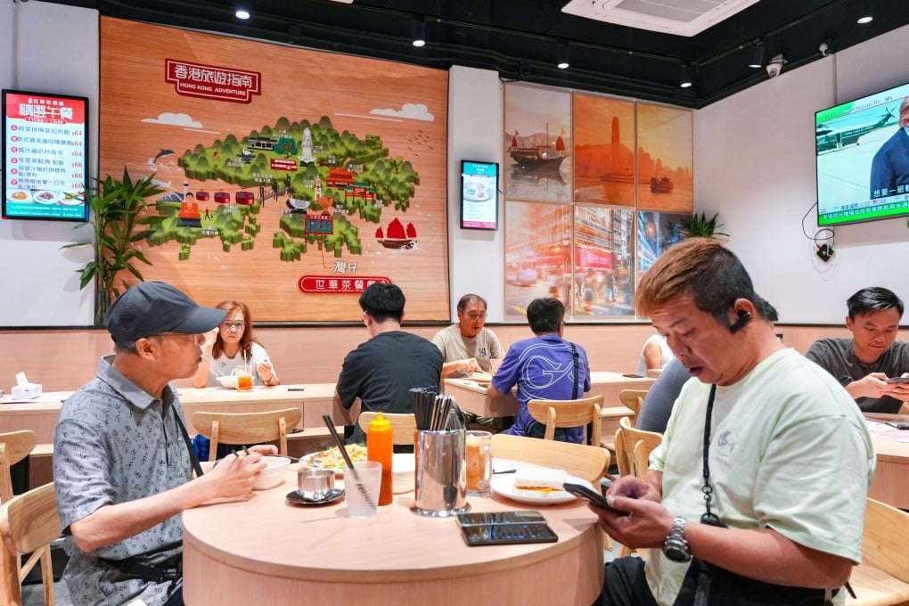 Chief Executive John Lee says the government will support small and medium-sized enterprises, but businesses must find ways to survive in a competitive market. Photo: Karma Lo