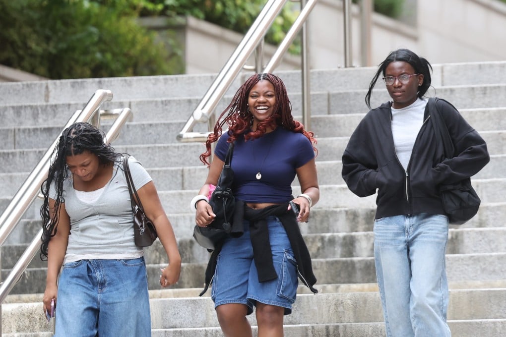 Students from abroad walk at a university in Seoul, South Korea, on September 10. Photo: EPA/Yonhap