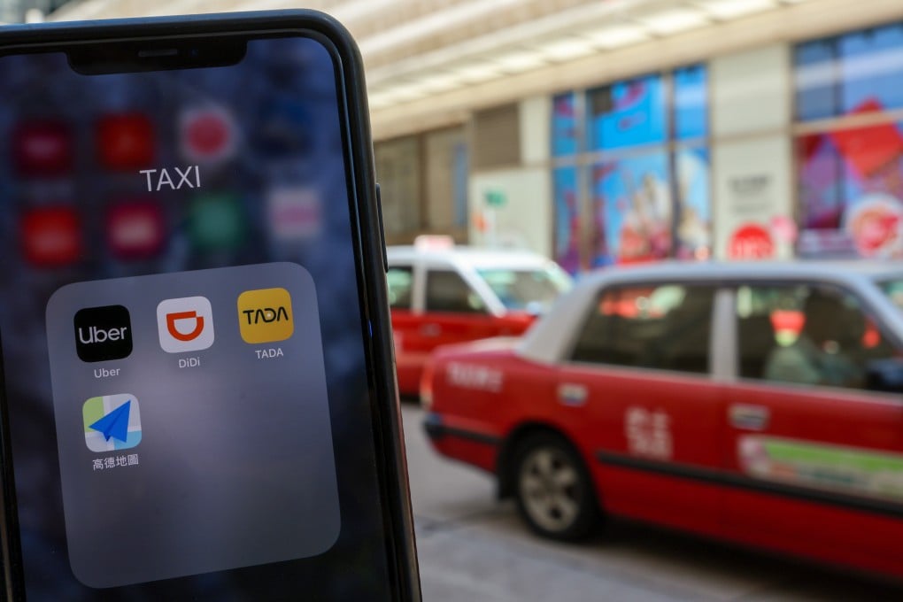 Hong Kong recently passed legislation to regulate local ride-hailing services, capping the total number of vehicle permits at 10,000. Photo: Jelly Tse