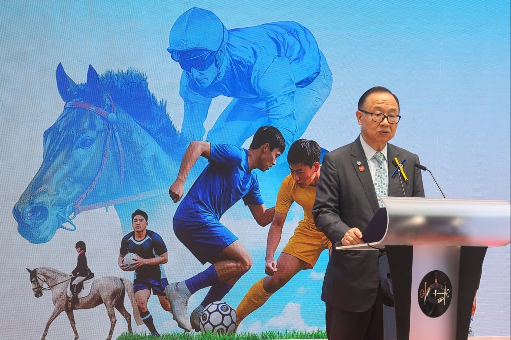 Hong Kong Jockey Club chairman Martin Liao attends the Jockey Club Community Day at Sha Tin Racecourse on April 19. Photo: Edmond So