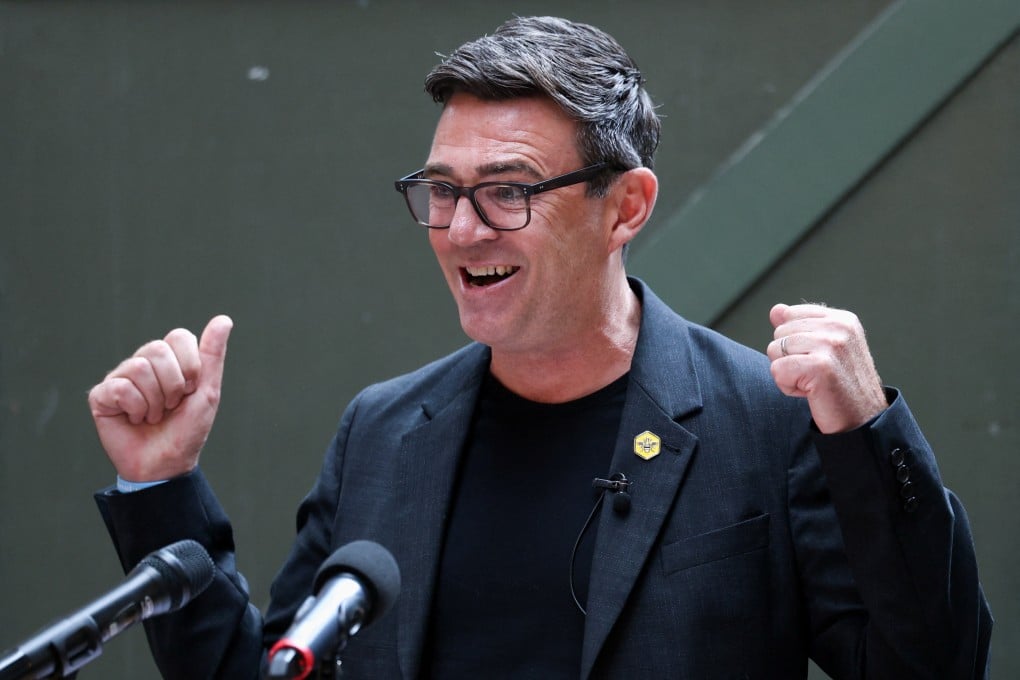 Andy Burnham, now UK prime minister, in Manchester in June. The city was confirmed on Monday as the venue for the 2027 G20 summit. Photo: Reuters