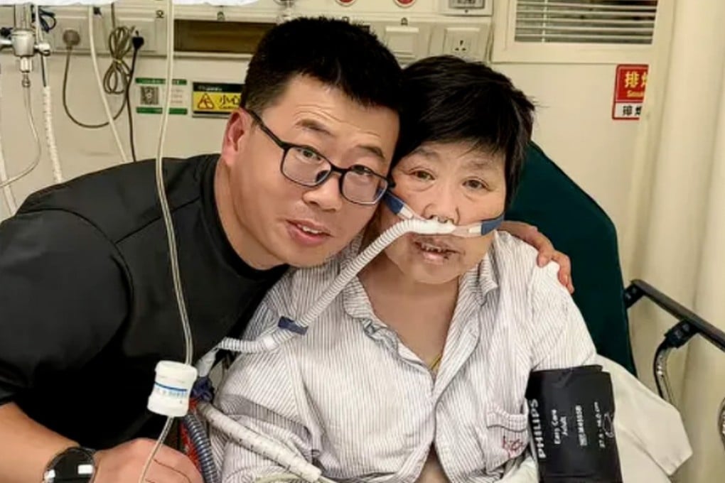 A man in China has touched many hearts online by capturing his mother’s final 14 days on camera, a period during which she had travelled both to visit him and to seek medical treatment. Photo: QQ.com