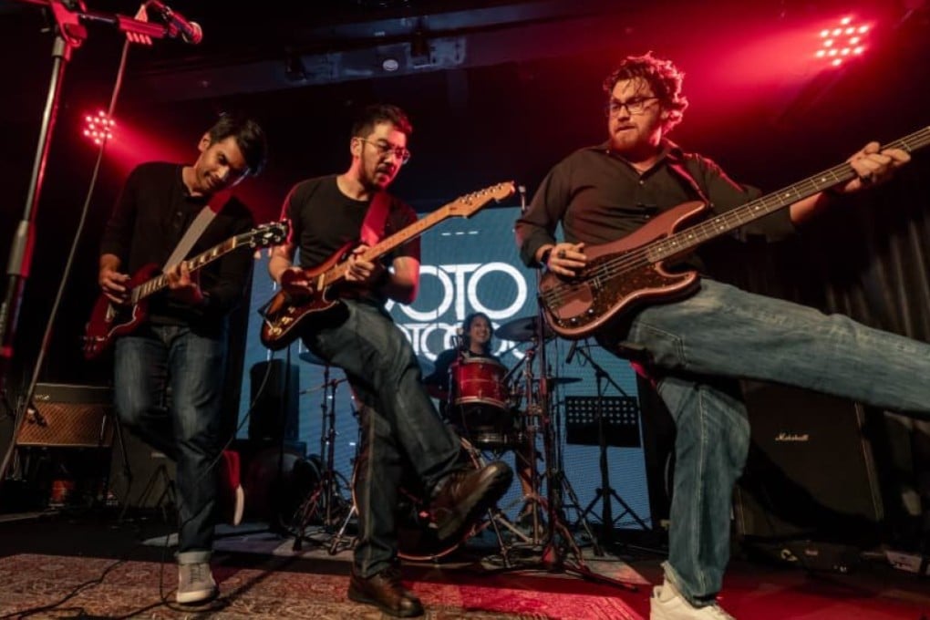Malaysian rock band Kyoto Protocol perform live on stage. The band has opened for Muse, Death Cab for Cutie and The Killers in the past. Photo: Handout