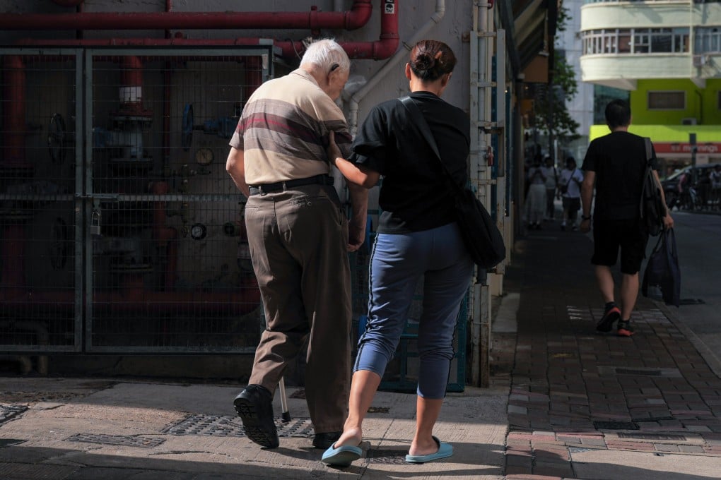Welfare minister Chris Sun earlier said the minimum wage of incoming carers would be 10 to 20 per cent higher than that of existing helpers. Photo: Karma Lo