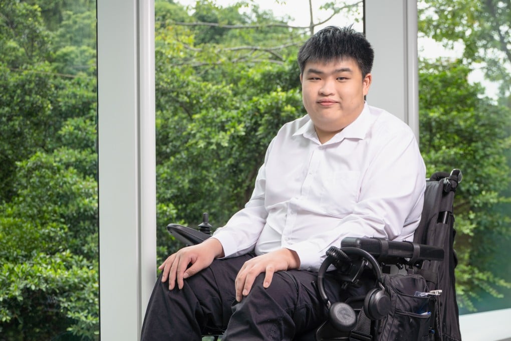 AIA Scholar Wilson Cheng, 21, a computer-science student minoring in information security at Polytechnic University. Photo: Alexander Mak