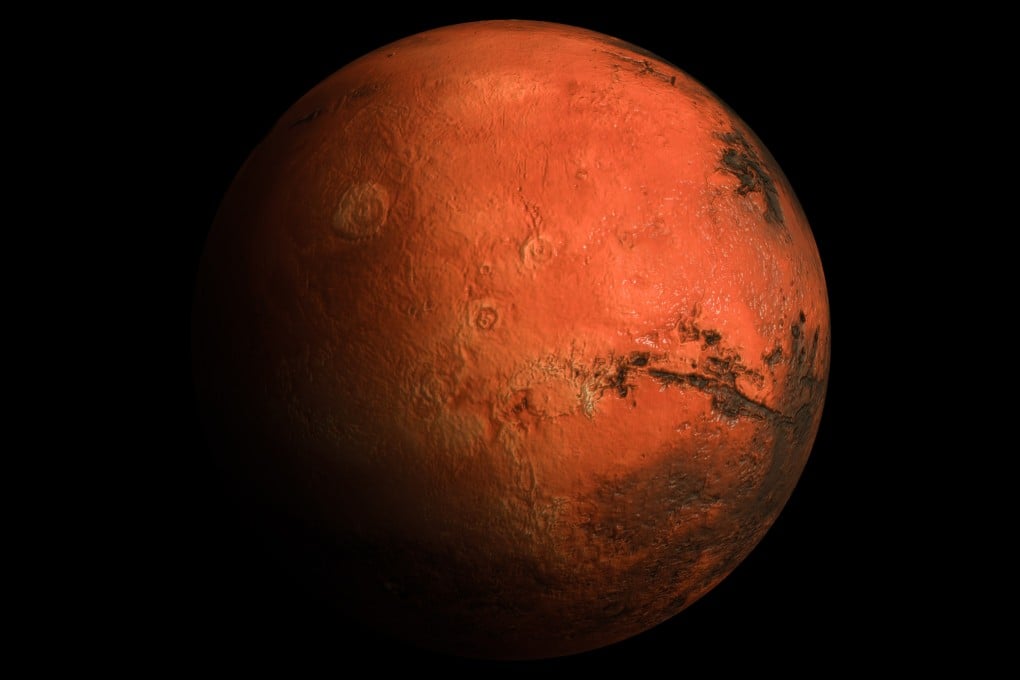 Scientists have created a building material that they say could be used for construction on Mars. Photo: Nasa