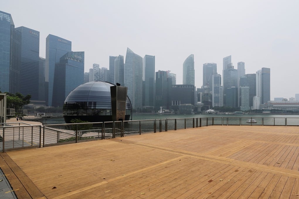 Singapore’s skyline. The city state’s food agency is investigating claims of illegal dog meat sales in the financial hub. Photo: Reuters