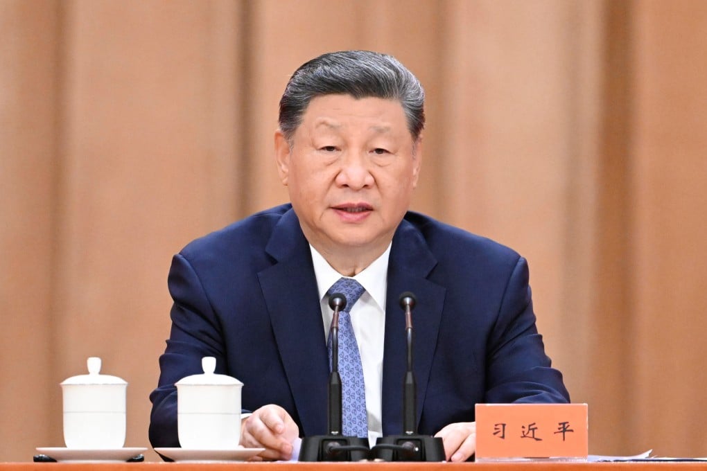 President Xi Jinping has urged officials to rely more on “technological empowerment” to maintain social order and mitigate potential unrest. Photo: Xinhua