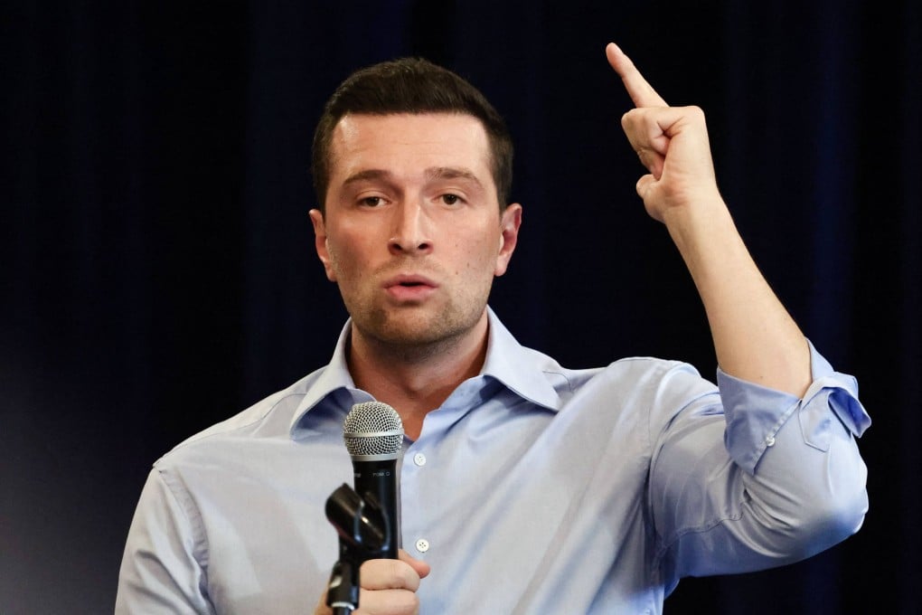 Jordan Bardella, president of the French far-right party Rassemblement National (RN). Photo: AFP