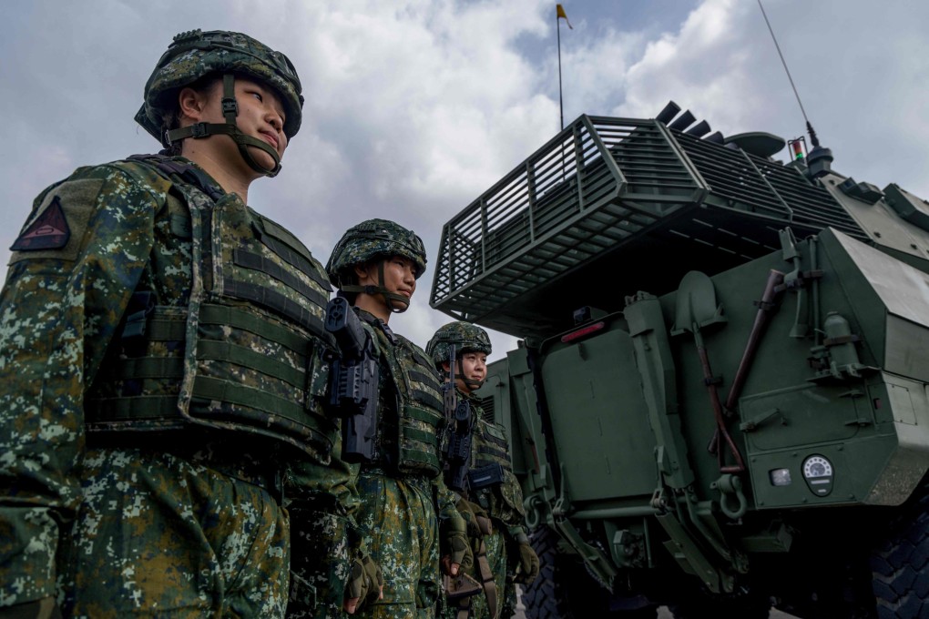 The strategic planning director of Taiwan’s defence ministry says more frequent combat-readiness drills and exercises have increased the island’s ammunition use. Photo: AFP