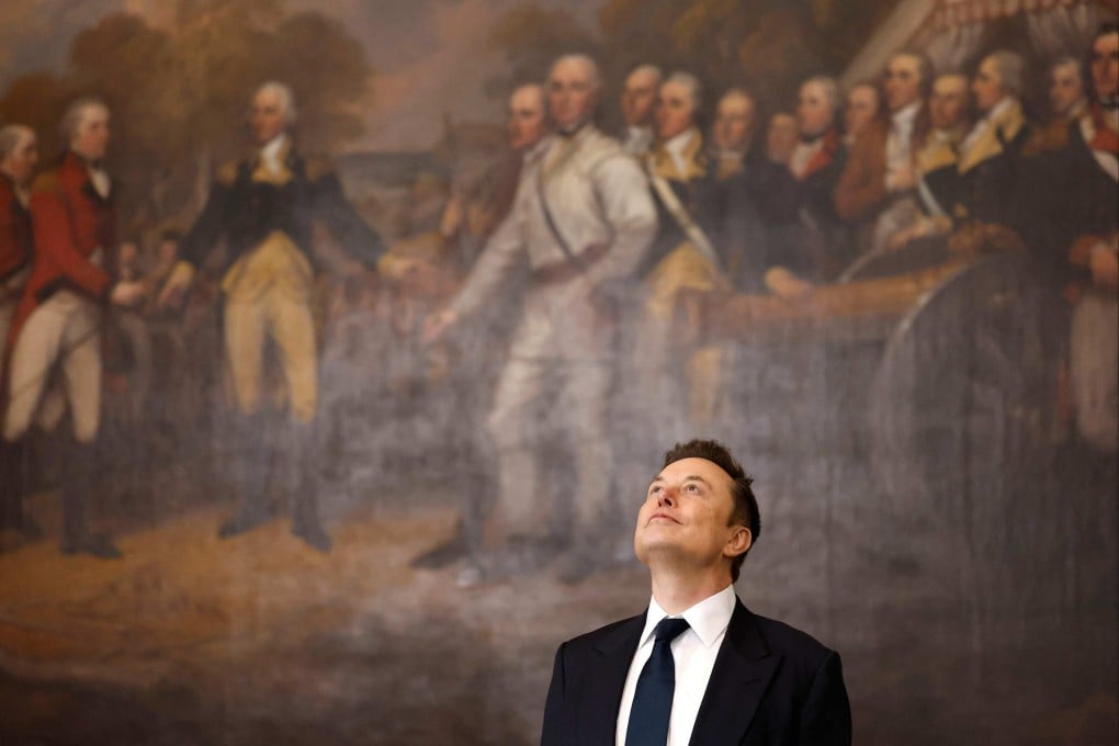 Elon Musk looks on ahead of Donald Trump’s inauguration ceremony in Washington, DC, on January 20, 2025. Photo: AFP