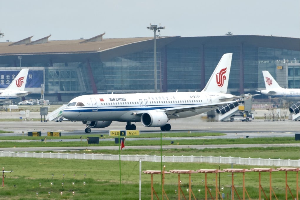 China’s domestically developed C919 passenger jet has faced production delays, with only 15 aircraft delivered last year. Photo: Getty Images