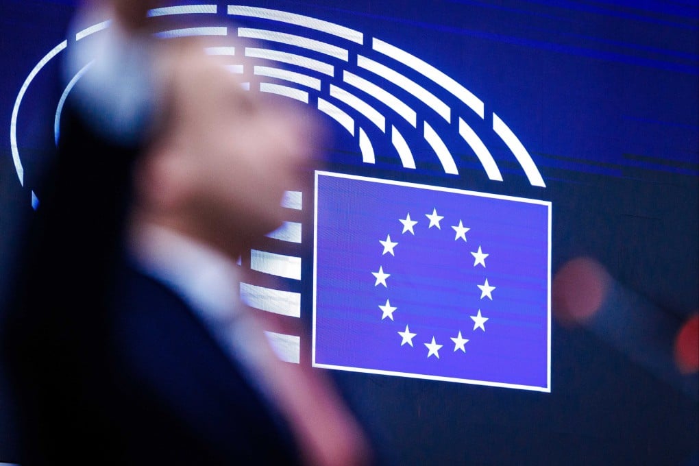 On Wednesday, European lawmakers voted to adopt a stronger position on China, accusing it of enabling Russia in the Ukraine war and urging swift action on the “existential threat” of China’s industrial policy. Photo: EPA
