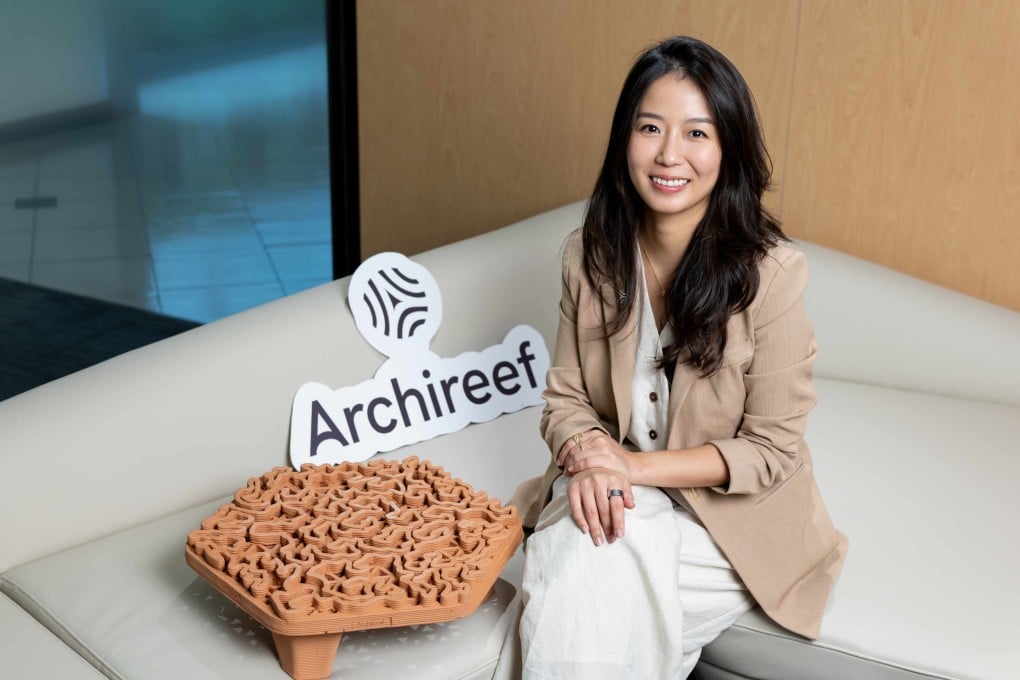 Vriko Yu, Spirit of Hong Kong Awards finalist and co-founder of marine sustainability firm Archireef. Photo: Kong Yat-pang