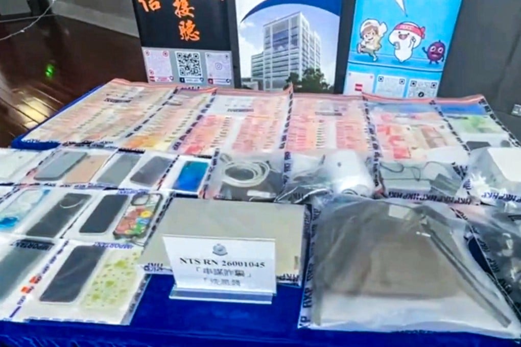 Hong Kong police have arrested 10 suspects over a syndicate allegedly linked to fake job advertisements, dating scams and bogus concert ticket sales. Photo: Handout