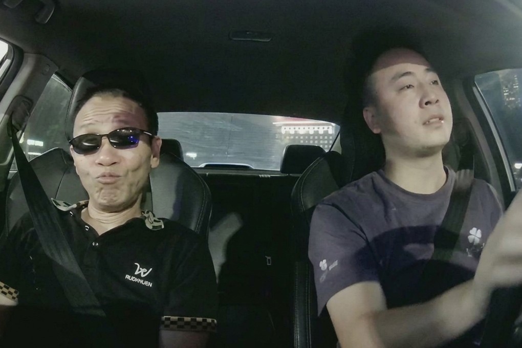 A Chinese ride-sharing driver has touched hearts worldwide after a video went viral showing him reassuring a blind passenger who called his own eyes “ugly.” Photo: Douyin