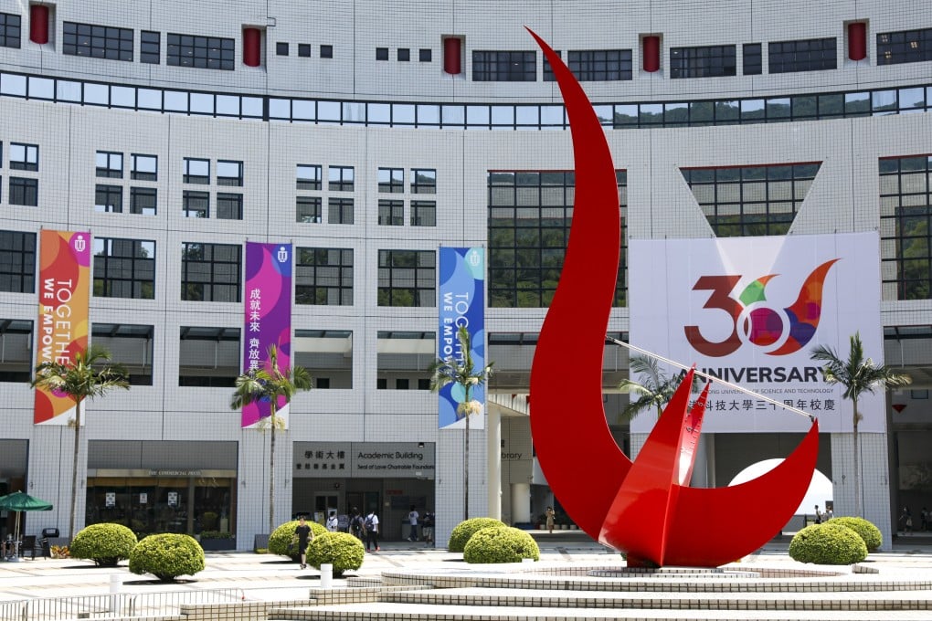 The Hong Kong University of Science and Technology campus in Sai Kung, Hong Kong. Photo: SCMP