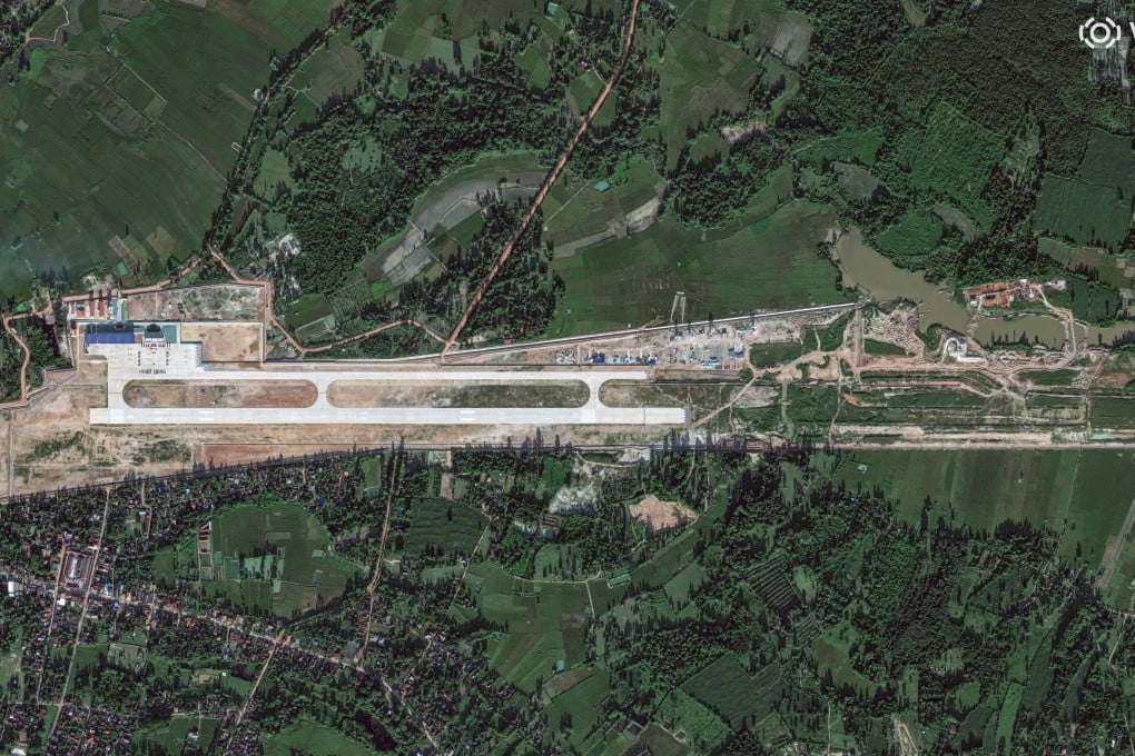 Eight of the two-seat trainer and light-attack aircraft are visible at Ban Keun Airport in commercial satellite imagery taken on September 30, according to Reuters. Photo: Handout via Reuters