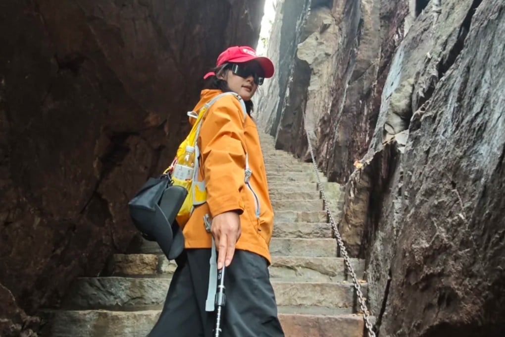 A Chinese woman has captured the admiration of social media after successfully scaling five of China’s most famous mountains, across five different provinces, in just five days. Photo: RedNote