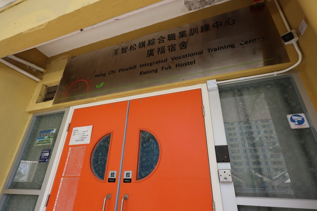 The victim was a resident of Hong Chi Pinehill Integrated Vocational Training Centre Kwong Fuk Hostel in Tai Po. Photo: Jelly Tse