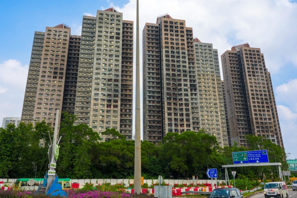 Wang Fuk Court in Tai Po is seen on October 15. A fire on November 26, 2025, engulfed seven of the estate’s eight buildings, killing 168 people and displacing nearly 5,000 residents, making it the city’s worst inferno since 1948. Photo: Dickson Lee
