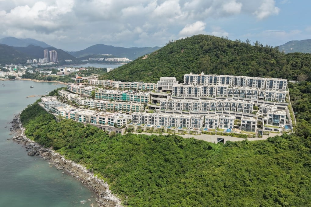 The owner of No 35, one of the houses in the luxury estate, filed a complaint over construction lapses in January, but the case only came to light after it was reported by an online property news site in October. Photo: Elson Li
