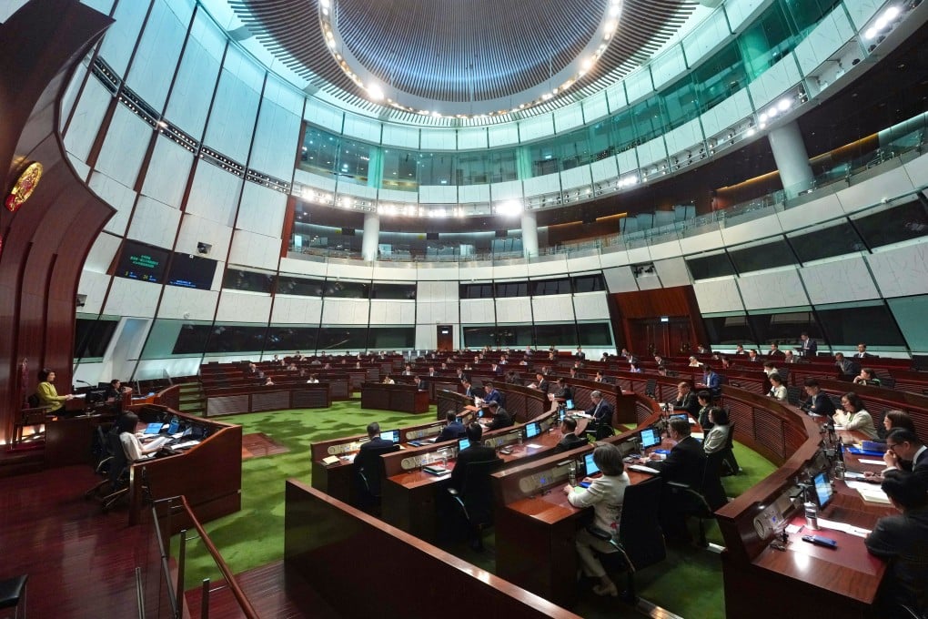 The Legislative Council held a joint debate on the Hong Kong’s first five-year plan and the policy address. Photo: Karma Lo