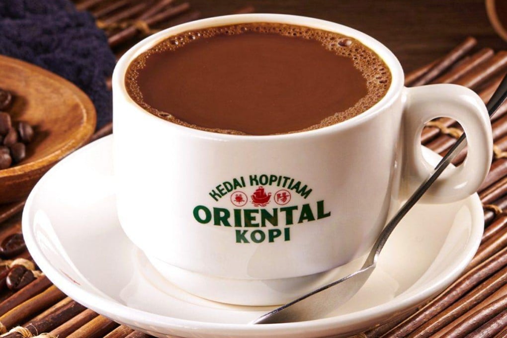 Coffee from Oriental Kopi, a Malaysian chain known for egg tarts, coffee and local dishes served in the tradition of Chinese coffee shops known as kopitiam. Photo: Oriental Kopi