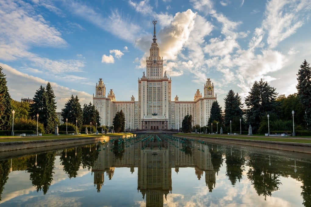 Moscow State University has reportedly expelled a student who draped himself in the Japanese rising sun flag during a class. Photo: Shutterstock
